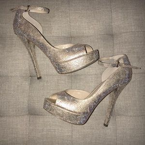Betsy Johnson Rhinestone Heels🤩🤩
